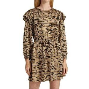 Rails Ora Abstract Print Mini-Dress in Canyon